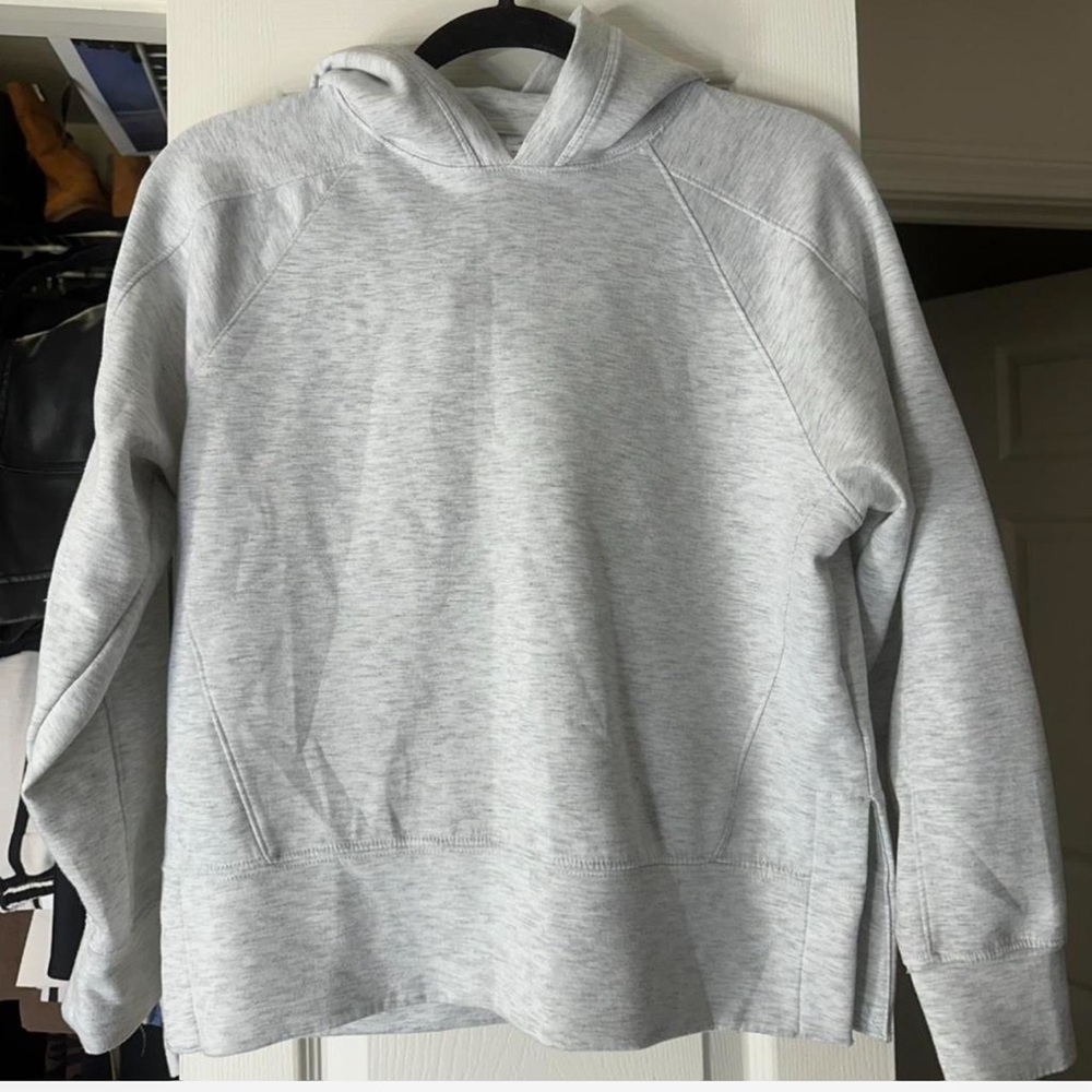 Yogalicious Light Gray Pullover Hoodie